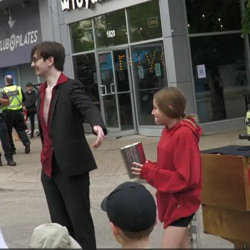 Magician at Festival